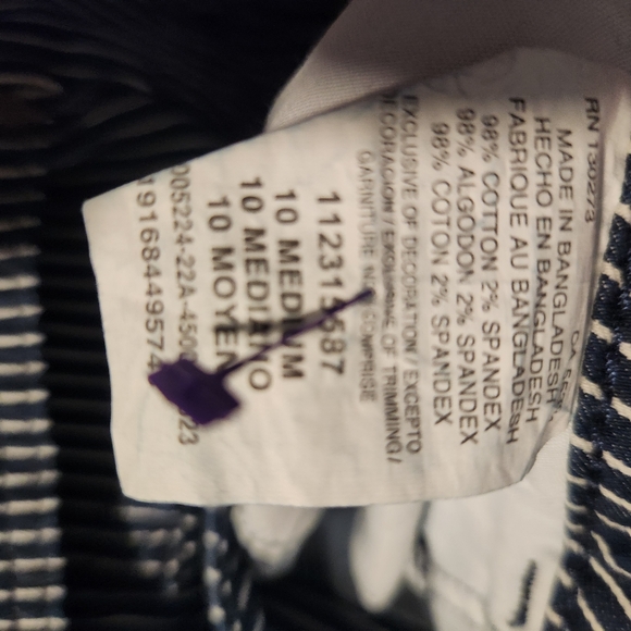 Lee Midrise Bermuda Shorts 10 Strip - Picture 5 of 5